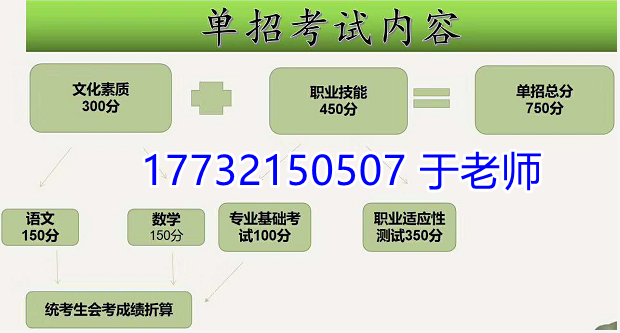 2022年河北省高职单招考试科目